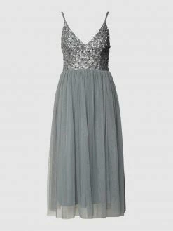 LACE & BEADS Cocktailkleid Mit Pailettenbesatz - Mittelgrau -LUXUAR SHOP 9cp4ad21a5ak6ipp8l15adq38l94alaa893jadac650jadph8l64qha8892lcc2f954k2da9a943ai22ago3ie9ncgpj6o9pchhjee1kcoqjcoj5ccom8e1gcphj6pj1cor34dg