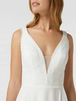 Luxuar Brautkleid Mit Floralen Stickereien - Offwhite -LUXUAR SHOP 9d14uka96123igac6p64mli96orl6ghg68q48c1j6h7j8j1k8l94giqc8565cj1l6d336j27ap4l4ihl9ko3adb264s34db365gj0dhk6cpm8ohkc8pm8c9l69hjgdhnc9h38e0