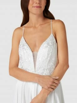 Luxuar Brautkleid Mit Spaghettiträgern - Offwhite -LUXUAR SHOP 9d5kcki96p838dhoa9b4cl9ha1546cq59h24mkqc9d63gia68h2j4i2cagqk6jq88d9kijqj8ta38di26co3ge316cr6cdr4cli3gcpk6li3ie1j6ks3gopg6go3ecpp6him4p8