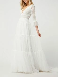 Luxuar Brautkleid Im Boho-Look - Offwhite