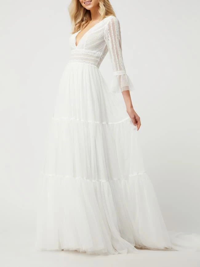 Luxuar Brautkleid Im Boho-Look - Offwhite 3 Luxuar Brautkleid Im Boho-Look - Offwhite