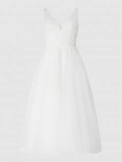 Luxuar Brautkleid Aus Tüll Mit Blüten-Applikationen - Offwhite -LUXUAR SHOP 9golac1j8p1j8gqj712kah2k993k6jam9ool8hq5a0r4egqb8tb4ugi19d14ah1pa8ojijpg9144sgiead3j2cr6c8ojcc9mcopjad9k70q68ohj6or64or4ckq3cc1lccr30p8