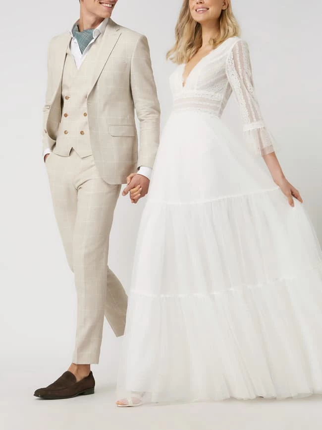 Luxuar Brautkleid Im Boho-Look - Offwhite 12 Luxuar Brautkleid Im Boho-Look - Offwhite – Bild 10