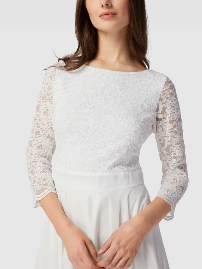 Swing Brautkleid Aus Häkelspitze - Offwhite 5 Swing Brautkleid Aus Häkelspitze - Offwhite – Bild 3