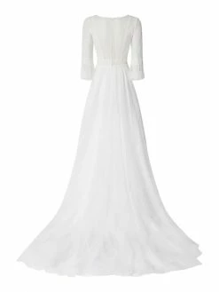 Luxuar Brautkleid Aus Tüll Mit Zierborten - Offwhite -LUXUAR SHOP 9h44shij711ksdib88s4cg9i9cp54c2i9p458dph8t9koi2d8op4sdq4aoo32ji8al3kiiii8p24sh1paoo3gdpl6hi6cphmclgj6dhk6gomcohm6or68opp6coj2dr46hhjic8