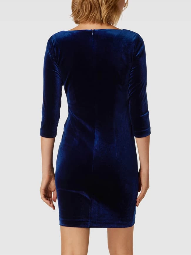 Christian Berg Cocktail Cocktailkleid Aus Samt - Marineblau 7 Christian Berg Cocktail Cocktailkleid Aus Samt - Marineblau – Bild 5