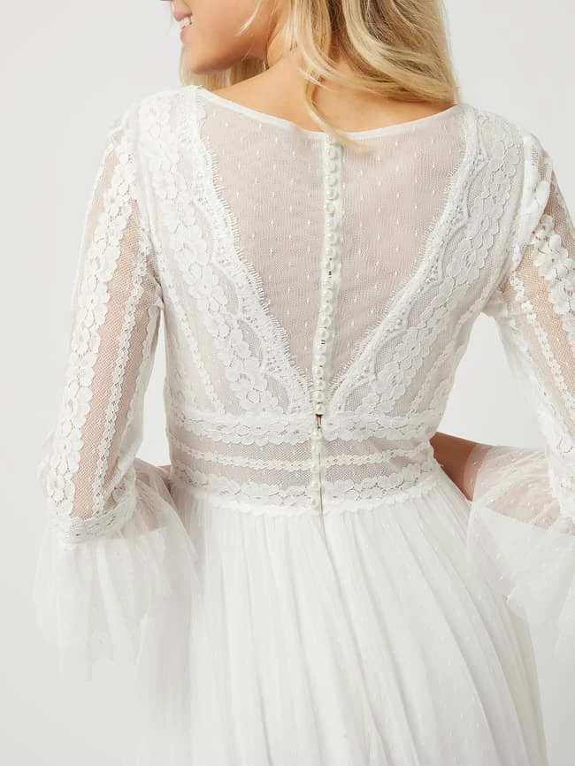 Luxuar Brautkleid Im Boho-Look - Offwhite 7 Luxuar Brautkleid Im Boho-Look - Offwhite – Bild 5