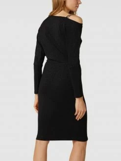 Swing Knielanges Cocktailkleid Mit Effektgarn - Schwarz -LUXUAR SHOP 9l4jeiimacsk6j2775akqlhi89544e9i692k8e9m89a46c246kol8k1ja18kcihiaookmkqh8h6j0i1l9p3mcc9gc4r30d9g71j3ichkchi3ce1jckojgdppcdgjephp6dhm2dg