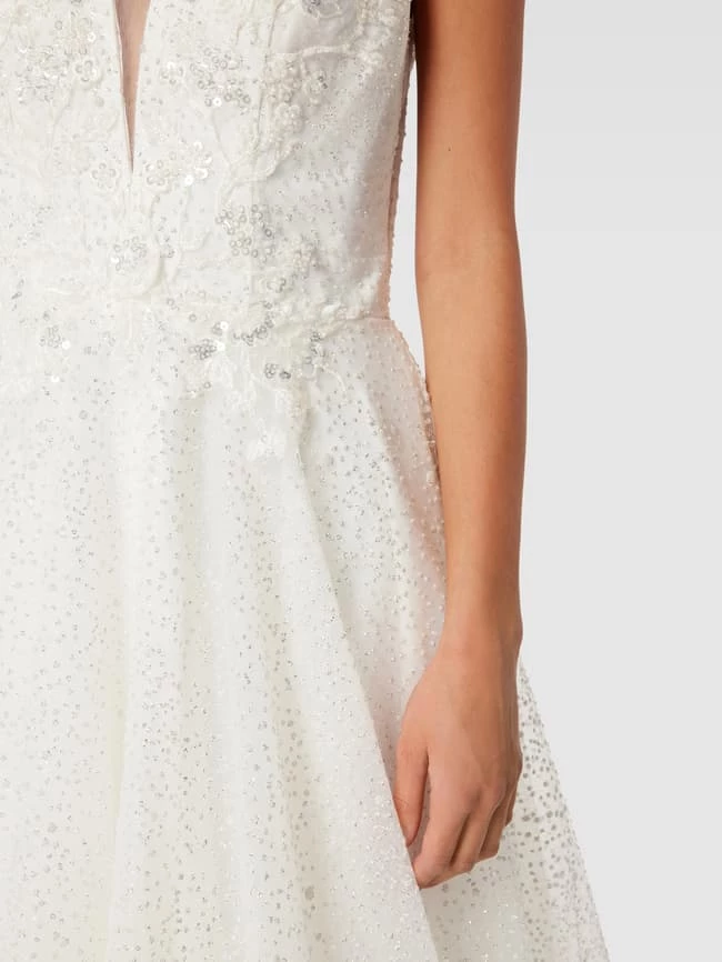 Luxuar Brautkleid Mit Herz-Ausschnitt - Offwhite 8 Luxuar Brautkleid Mit Herz-Ausschnitt - Offwhite – Bild 6