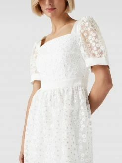 Swing Cocktailkleid Mit Floralem Besatz - Offwhite -LUXUAR SHOP 9l546ci1al3lah2kakqjgca469b38lhl9sq4od258t334di5617k2gif94skaghl6ookujhi90okci1paco36c1g6sr66o9p6ph3adhkc4qjge1j60p36p1gccr3ae31cks32p0