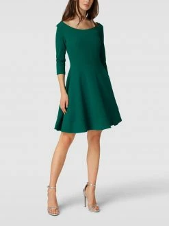 Paradi Cocktailkleid Mit U-Boot-Ausschnitt - Smaragdgrün