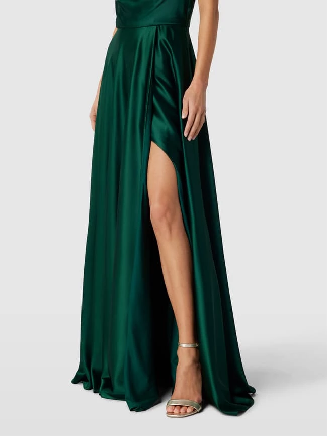 Laona Abendkleid In Wickel-Optik - Dunkelgrün 5 Laona Abendkleid In Wickel-Optik - Dunkelgrün – Bild 3