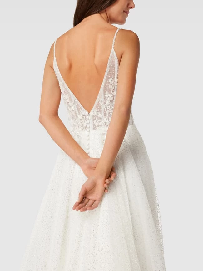 Luxuar Brautkleid Mit Herz-Ausschnitt - Offwhite 5 Luxuar Brautkleid Mit Herz-Ausschnitt - Offwhite – Bild 3