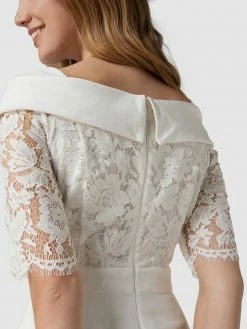 Apart Glamour Kurzärmeliges Brautkleid Mit Floralen Stickereien - Offwhite -LUXUAR SHOP 9t13aea375756dak9h64cjiba934kkigal14sh2299844dqa6l234laf70q46i9jap83ai2d6tb50ki29d3m4dhh60sm6opicpj3echk70rj0e1ochj34p1hccpjip1k6tj62cg