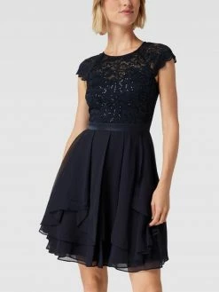 Jake*s Cocktail Cocktailkleid Mit Spitzenbesatz - Marineblau Meliert -LUXUAR SHOP 9t1jihafacr5adaea94kujq98d7jekiga4o4oeah759jgj9o9h53gcqc6cql8jpl9la3eci6852j2c1h9so68dr368q6aopoccsm8dpk6pj62oj260sjedpj6kpj0dj571hjgd0