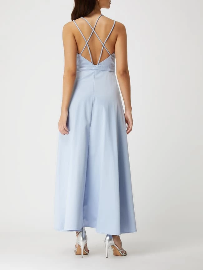 Jake*s Cocktail Abendkleid Im Vokuhila-Look - Hellblau 6 Jake*s Cocktail Abendkleid Im Vokuhila-Look - Hellblau – Bild 4