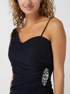 Christian Berg Cocktail One-Shoulder-Abendkleid Aus Mesh Mit Schmuckdetail - Marineblau Meliert -LUXUAR SHOP 9t848l1nah63ggi49cqjiga995a38h1o9crkce2i8colah9j996kecab69434iag70r3al1i715k8iilago66d1k70s38ohp70pm6d1kcpi66o9i65imad1gcko3ad9gc8rj6dg