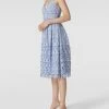 Jake*s Cocktail Cocktailkleid Mit Spitze - Himmelblau