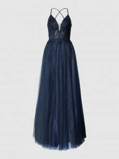 Luxuar Abendkleid Mit Zierbesatz - Dunkelblau -LUXUAR SHOP a1148kif8d73aga19p554ji88sql6ea769al6gq3718l2hab6sskeda3a54jij2g68skchal74q3gjie713jcp1l74om8chi6kq3ac9kcgsmcoj66lgjccr461i68phg6dimae0