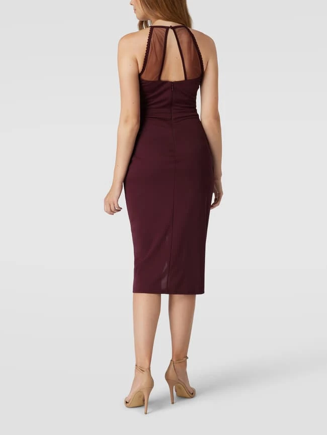 Lipsy Cocktailkleid Mit Zierbesatz - Bordeaux Rot 7 Lipsy Cocktailkleid Mit Zierbesatz - Bordeaux Rot – Bild 5