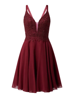 Luxuar Cocktailkleid Mit Herz-Ausschnitt - Dunkelrot -LUXUAR SHOP a184uh1o99alagqg8t0kojpi8oo54h9p9p2l6kqc6173cca1a9336jq56p63ej9h6p6j2j1o9d0jae9p6d3j2phk6gom8ohicopm6p1kclh32e9gchh38c9k64sj2e33c8rjep8