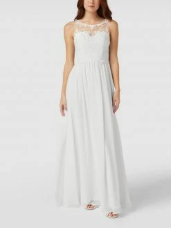 Laona Brautkleid Mit Floralen Stickereien Und Zierperlen - Offwhite