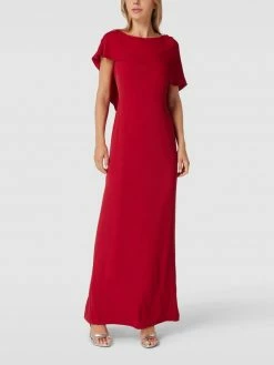 Lauren Ralph Lauren Abendkleid Mit Cape Modell 'APIATAN' - Hellrot