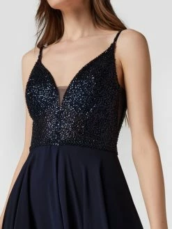 Swing Abendkleid Mit Paillettenbesatz - Marineblau -LUXUAR SHOP a52jicq28p656ji6a19l6lad899k2k2ma92kiial8h7k6e2dal2jci2d9l4j8kq39sp5aghn75b4oj9i693j8ob2ckojid326spm8dhk6sojae1nc8oj6c326spm8ob2cos3ac0