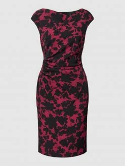 Swing Cocktailkleid Mit Allover-Muster - Bordeaux Rot -LUXUAR SHOP a5752haiap64oc1p8514kj2c8kpkcha998q3ah2f6l8laja8899jeg9had3kuea268rl2l1h70pkmdag913jee32ckr3acpg60s62chk6osj4eb26kr38d33c4ojec1l6cr66d0