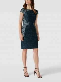 Christian Berg Cocktail Cocktailkleid Mit Zierbesatz - Bottle Meliert