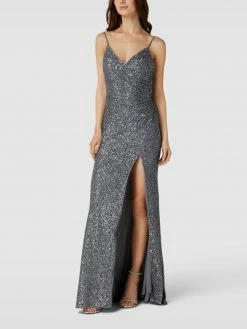 Mascara Abendkleid Mit Herz-Ausschnitt - Graphit