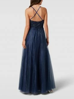 Luxuar Abendkleid Mit Zierbesatz - Dunkelblau -LUXUAR SHOP a8s48hpg9t7l2ki39t75acie9p73ic288p14kjae699j0d22a8p4aca99pa42j2f6t94oeaf6t44uc2k9go38e34cos3ioj175i30e1kchi3ce1p74om8d9m6so3ap1p75j6cp8