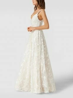 Luxuar Brautkleid Mit Floralen Stickereien - Offwhite -LUXUAR SHOP a98k4ihoal84ce246cpl4dqf9p7j2i276cpkch1paksj6c1o6cql8caj9l538iq56t1k6k1o698j0gpg9co66o9lchj6ce34c4p68cpkclh68o9j6kpm8dhp70pm2cr36hgj6og