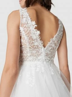 TROYDEN COLLECTION Brautkleid Mit Floralen Stickereien - Ecru -LUXUAR SHOP a98ksdi9a91j4dpk88p56ji1652lacal9gq4og9j8d3l6i2daks4gd1i690kcdhi690kokq59d244gphap3jaoph6dj30c1p6lhj4cpkc9i3ee33clh3gopgccomcdb56so66p0