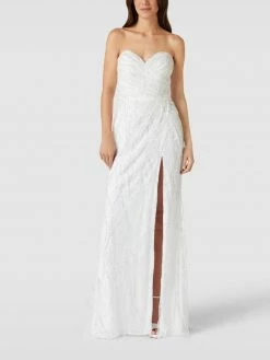 Luxuar Brautkleid Mit Pailletten- Und Ziersteinbesatz - Offwhite -LUXUAR SHOP ad0k8h2e6p5j0li48opkadii9h3koki58d94ehqaa594qkahaopl8l1h9134mh2l6p6lcjaj9srj2e258co66e1h6gqj6dph6gom6o9kckq3geb369hjgp9i6csj2p1p6goj0o8