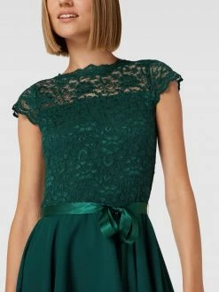 Swing Cocktailkleid Mit Floraler Spitze - Dunkelgrün -LUXUAR SHOP ad646giaa0p4sgaf6p8j6c9o8p1j2jq8697laiia894jigq1a9244j28ah83gha78915cla88d558k1p8d3j2c9lcoq68dhg68p3ic1kchijcob6c9gjcp9o6pj66dhmchj3aog