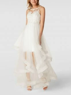 Laona Brautkleid Mit Floralen Stickereien Und Zierperlen - Offwhite