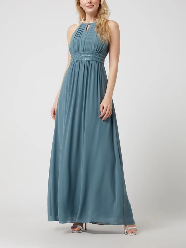 Jake*s Cocktail Abendkleid Aus Chiffon Mit Zierperlen - Bottle 3 Jake*s Cocktail Abendkleid Aus Chiffon Mit Zierperlen - Bottle