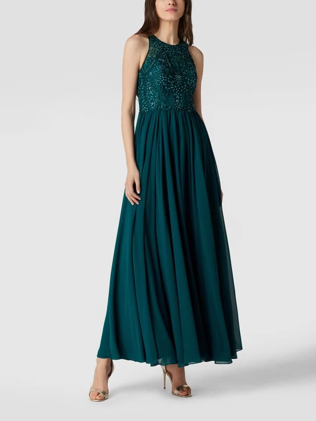 Laona Abendkleid Mit Strassteinen - Grün 3 Laona Abendkleid Mit Strassteinen - Grün