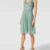 TROYDEN COLLECTION Cocktailkleid Mit Taillenpasse - Mint