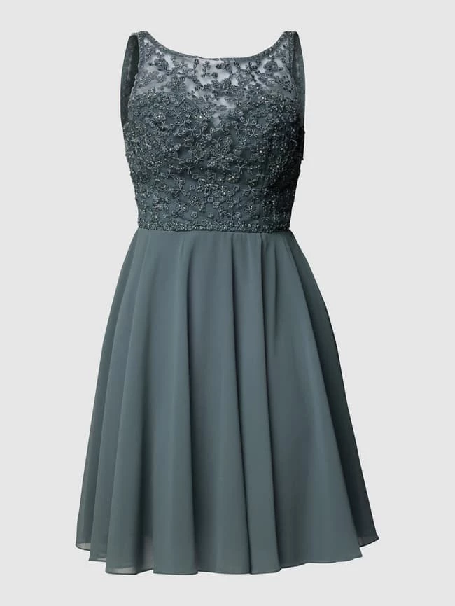 Laona Cocktailkleid In Minilänge Mit Strasssteinbesatz - Grün 4 Laona Cocktailkleid In Minilänge Mit Strasssteinbesatz - Grün – Bild 2