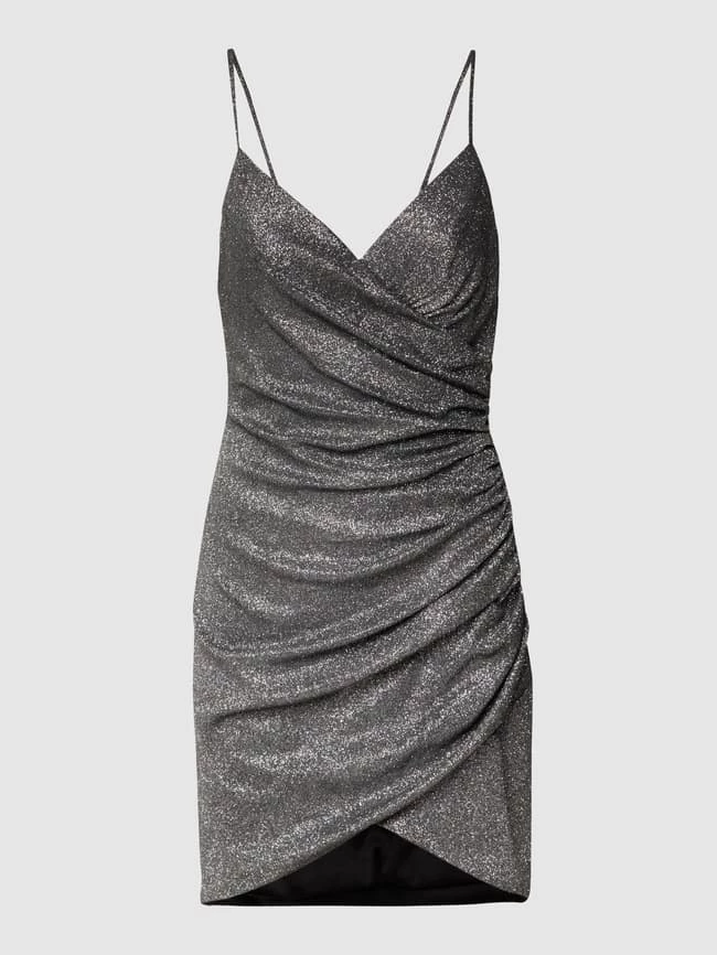Luxuar Cocktailkleid In Schimmerndem Design - Schwarz 4 Luxuar Cocktailkleid In Schimmerndem Design - Schwarz – Bild 2